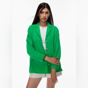 Wilfred freeform shirt, gloss green, small
